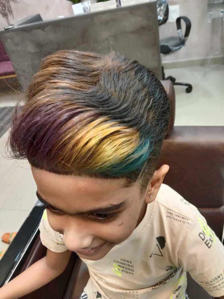 Hair Highlight & Coloring